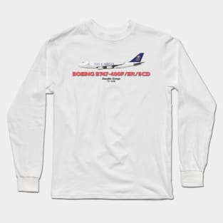 Boeing B747-400F/ER/SCD - Saudia Cargo Long Sleeve T-Shirt